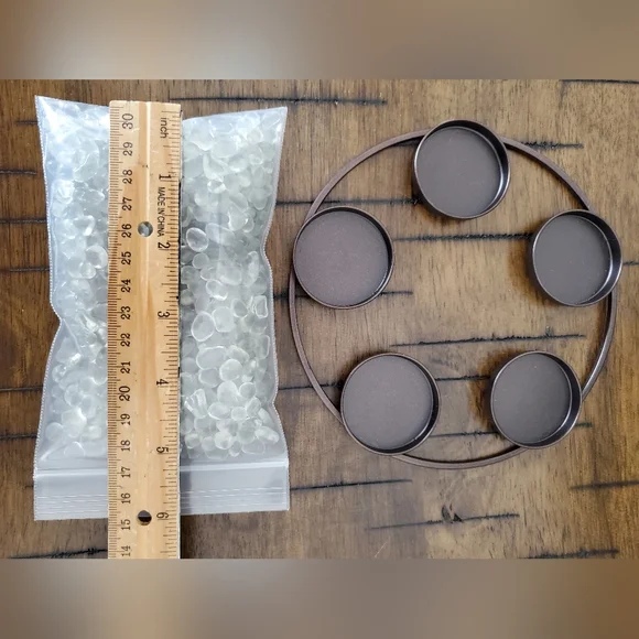 NIB Tranquility Bowl with Tealight Candle Holder- New In Box - Picture 5 of 13